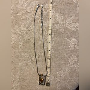 Brighton silver Remember Your Heart necklace